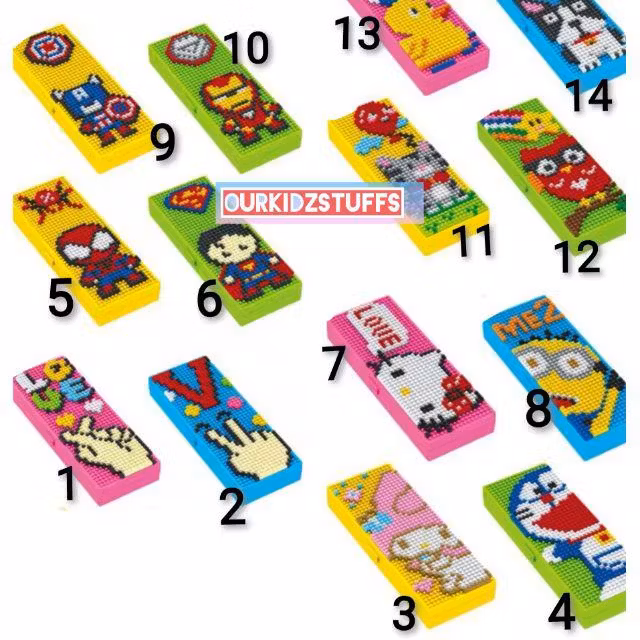 Children's Mini Nano Blocks DIY Pencil Case_12