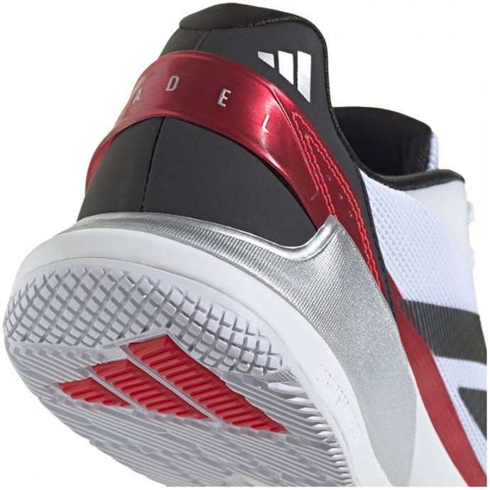 ADIDAS Crazy Quick LS White/Red, Men's Padel Shoe_1