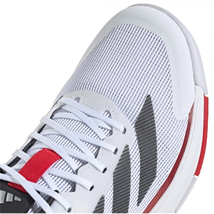 ADIDAS Crazy Quick LS White/Red, Men's Padel Shoe_2