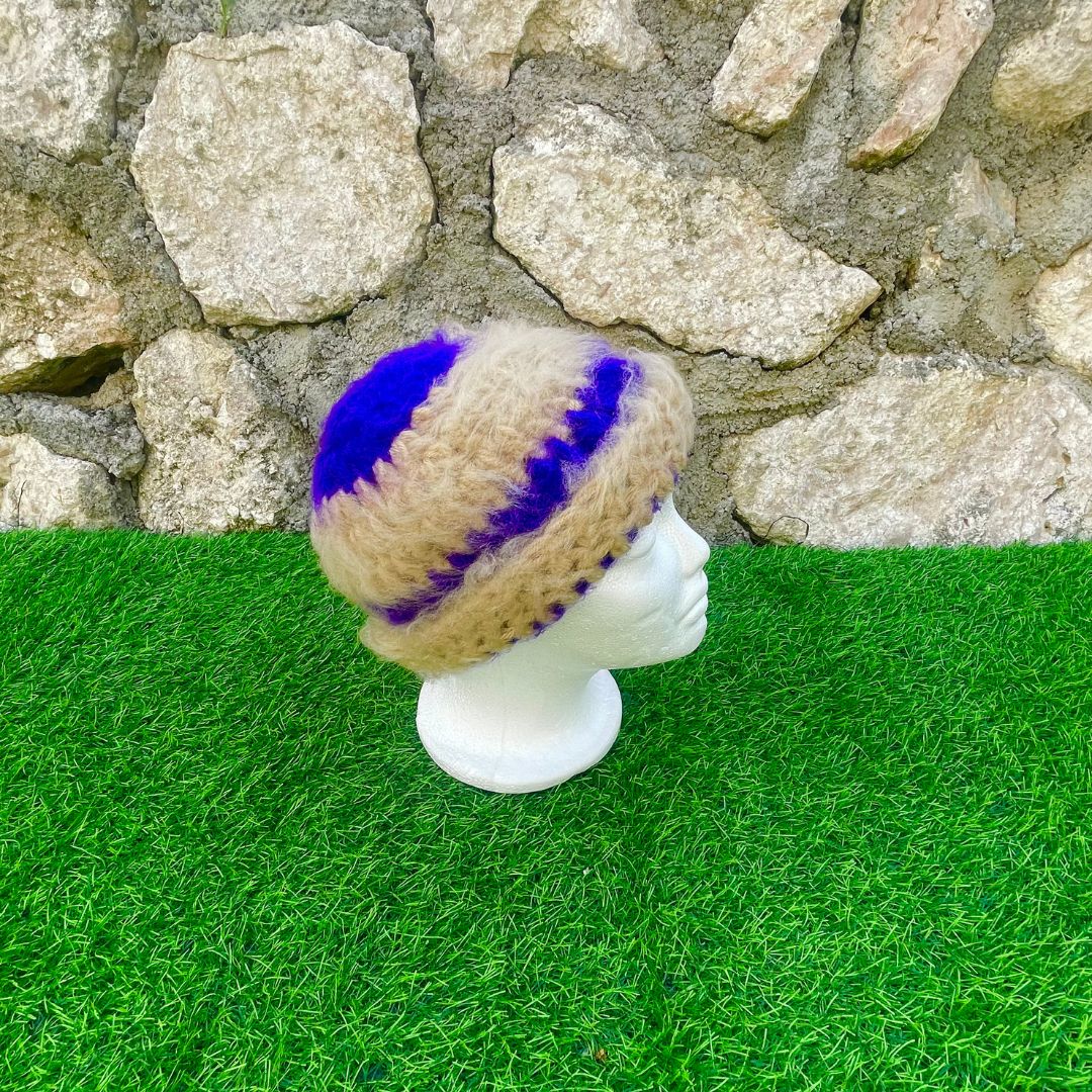 Striped Fluffy Beanie_3