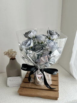 6 Stalk Soap Rose Galaxy Bouquet  