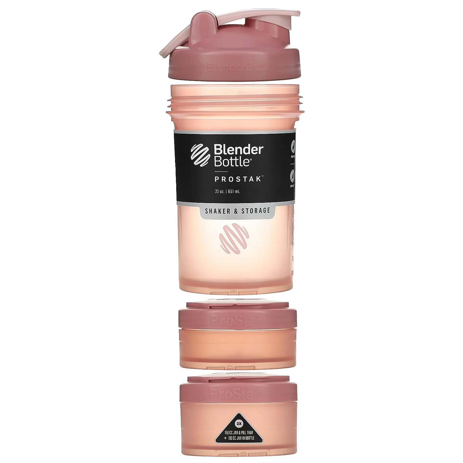 BLENDERBOTTLE 22OZ PROSTAK FULL-COLOR ROSE PINK_0