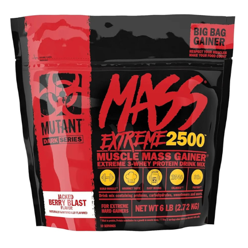 MUTANT MASS EXTREME 2500 6LBS VAINILLA *DETALLE*
