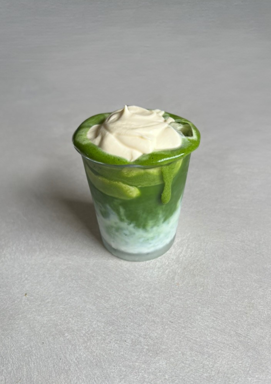 Salted Maple Cold Foam Matcha Latte 🍁
