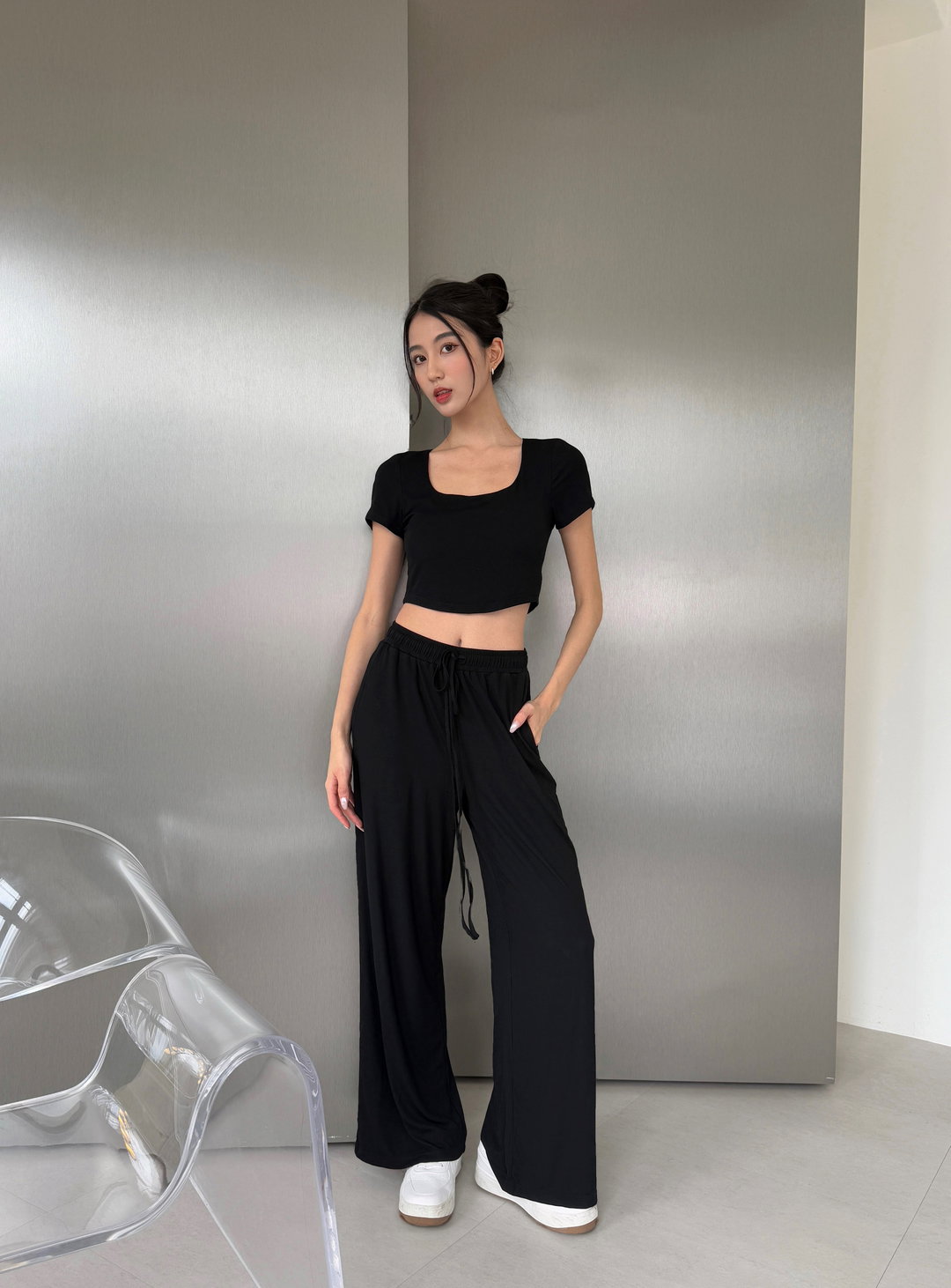 ELARA LOUNGE PANTS | BLACK