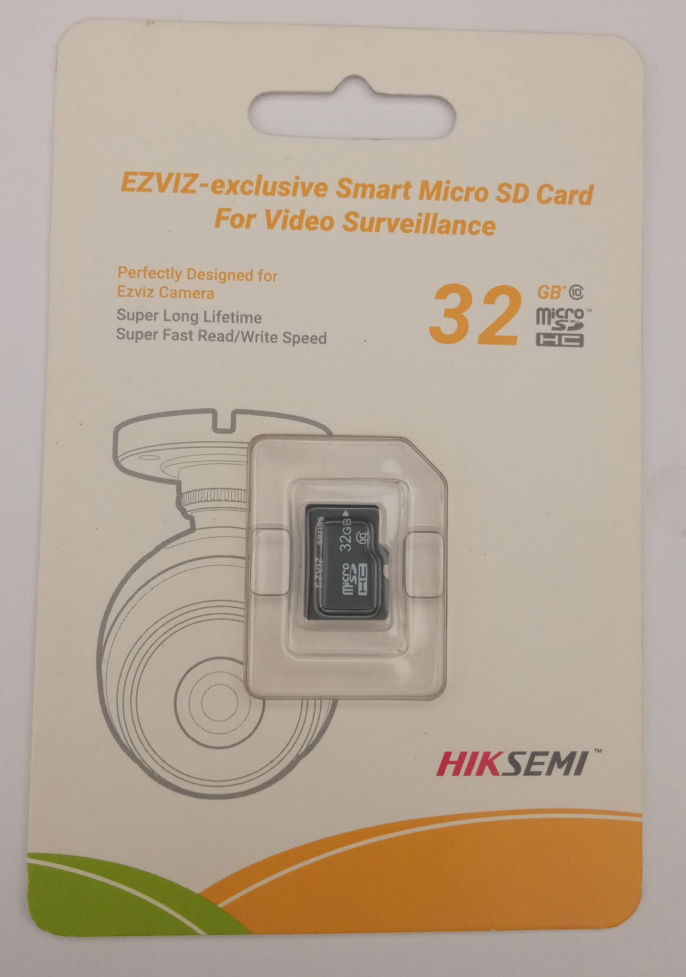 EZVIZ Carte mémoire Smart MicroSD 32Go Pour Vidéo Surveillance Class10 HIKSEMI_0