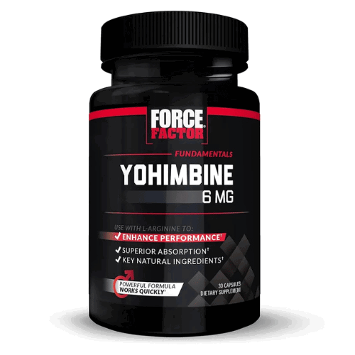 FORCE FACTOR YOHIMBINE 6MG