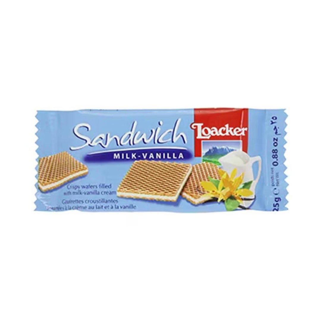 LOACKER SANDWICH MILK-VANILLA