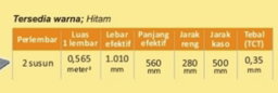 Genteng Fancy 2 Susun Batuna