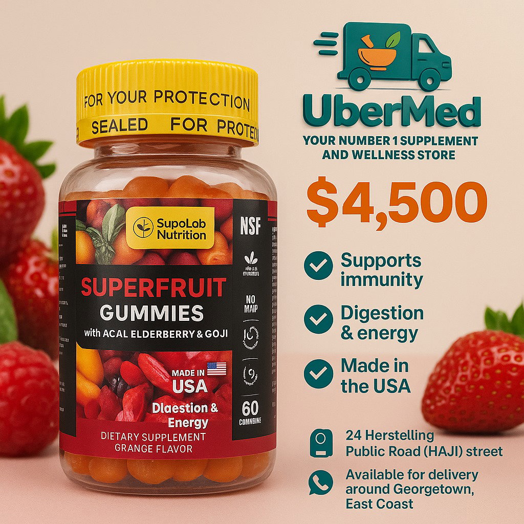 Super fruit gummy