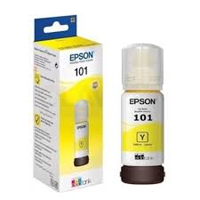 Epson 101 Jaune - Bouteille d'encre Epson EcoTank d'origine (C13T03V44A)_0