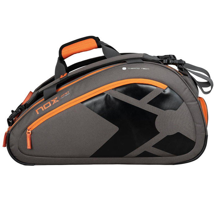NOX AT10 Team Grey/Orange Padel Bag_1