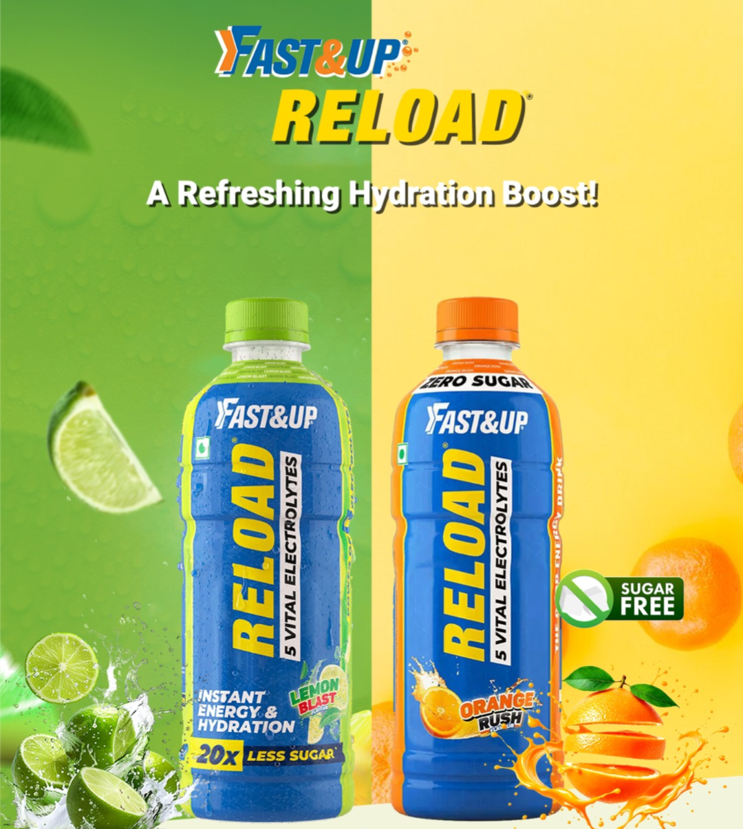 Fast & Up Reload ready to drink (1 case, 24 bottles of 500ml)