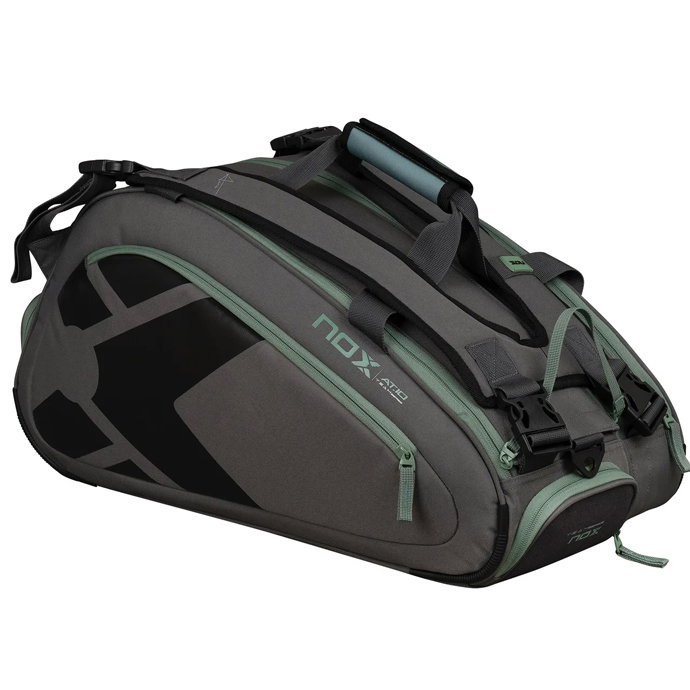 NOX AT10 Team Grey/Green Padel Bag_0