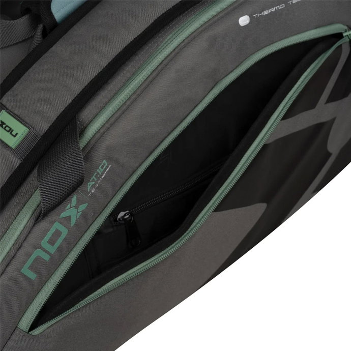 NOX AT10 Team Grey/Green Padel Bag_3