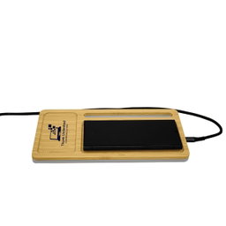 Yurian Bamboo Wireless Charger - Natural