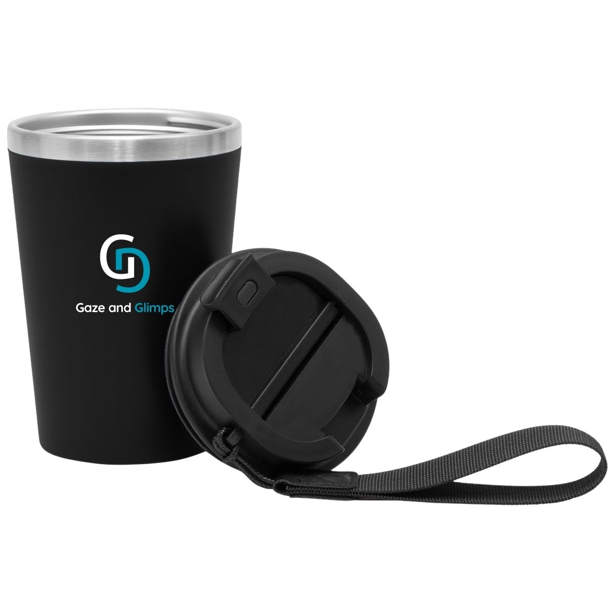 350ml Nabela S/S & PP Tumbler -Black_3