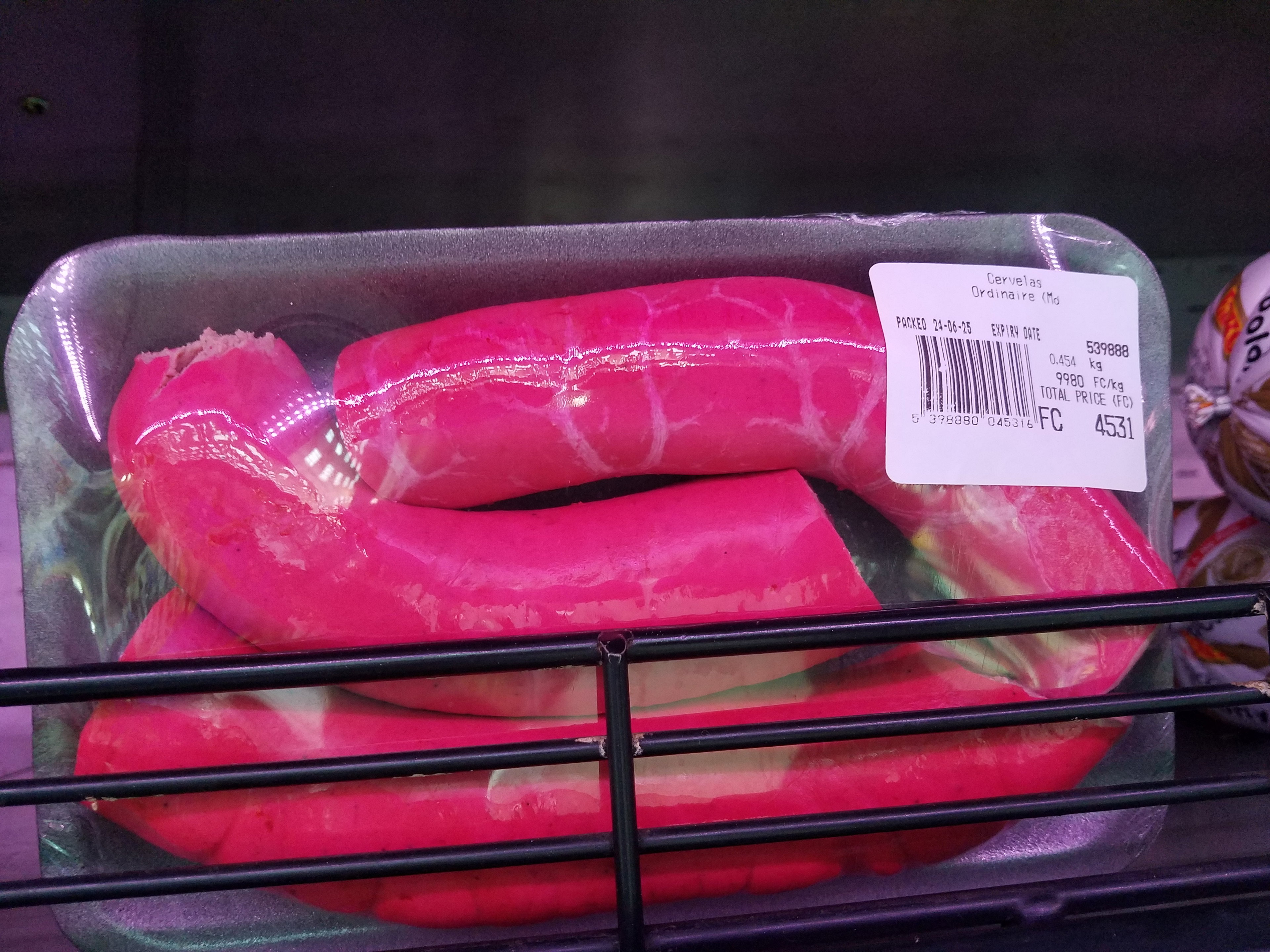 Cervelas Ordinaire 0,454kg