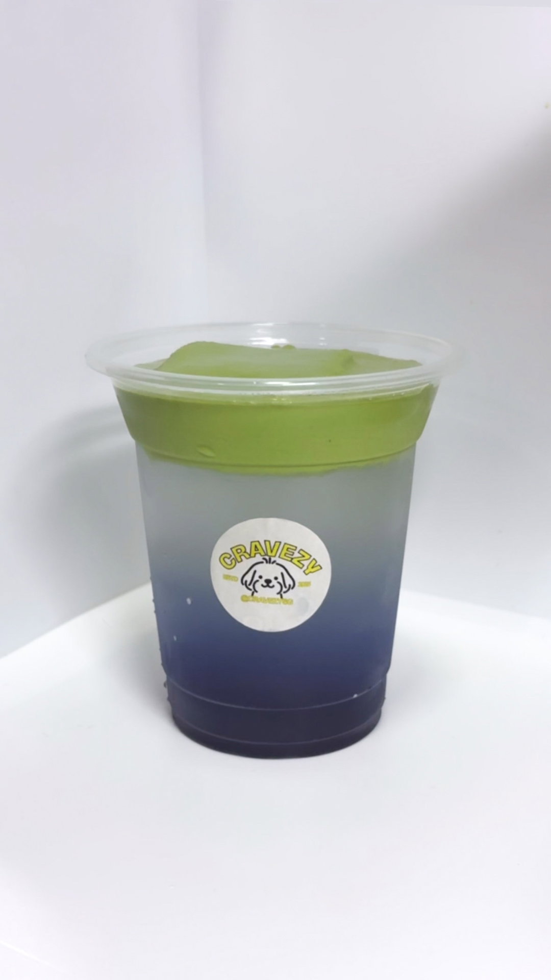 blue coconut matcha cloud
