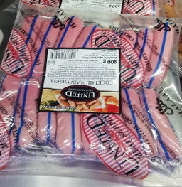 United Halaal Cockt. Plain Vienna 400gr