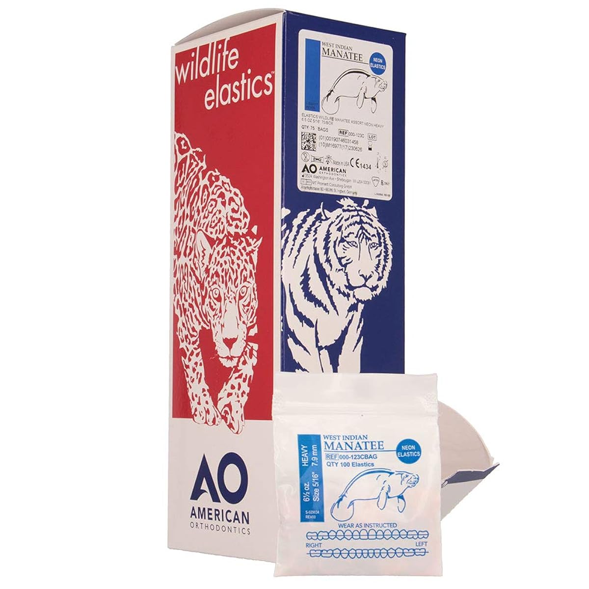 ELASTICS WILDLIFE MANATEE 6.5oz 1/4 HEAVY_0
