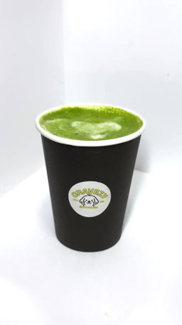 hot matcha latte 