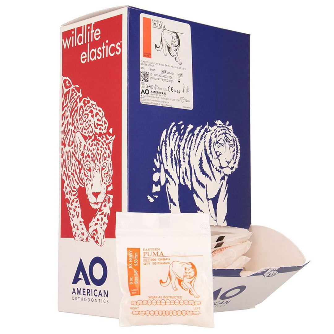 ELASTICS WILDLIFE PUMA 8oz 3/8 EXTRA HEAVY