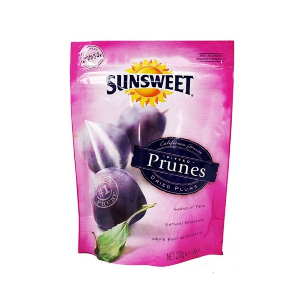 SUNSWEET PITTED PRUNES USA 200GM