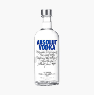 ABSOLUT VODKA 375ML_0