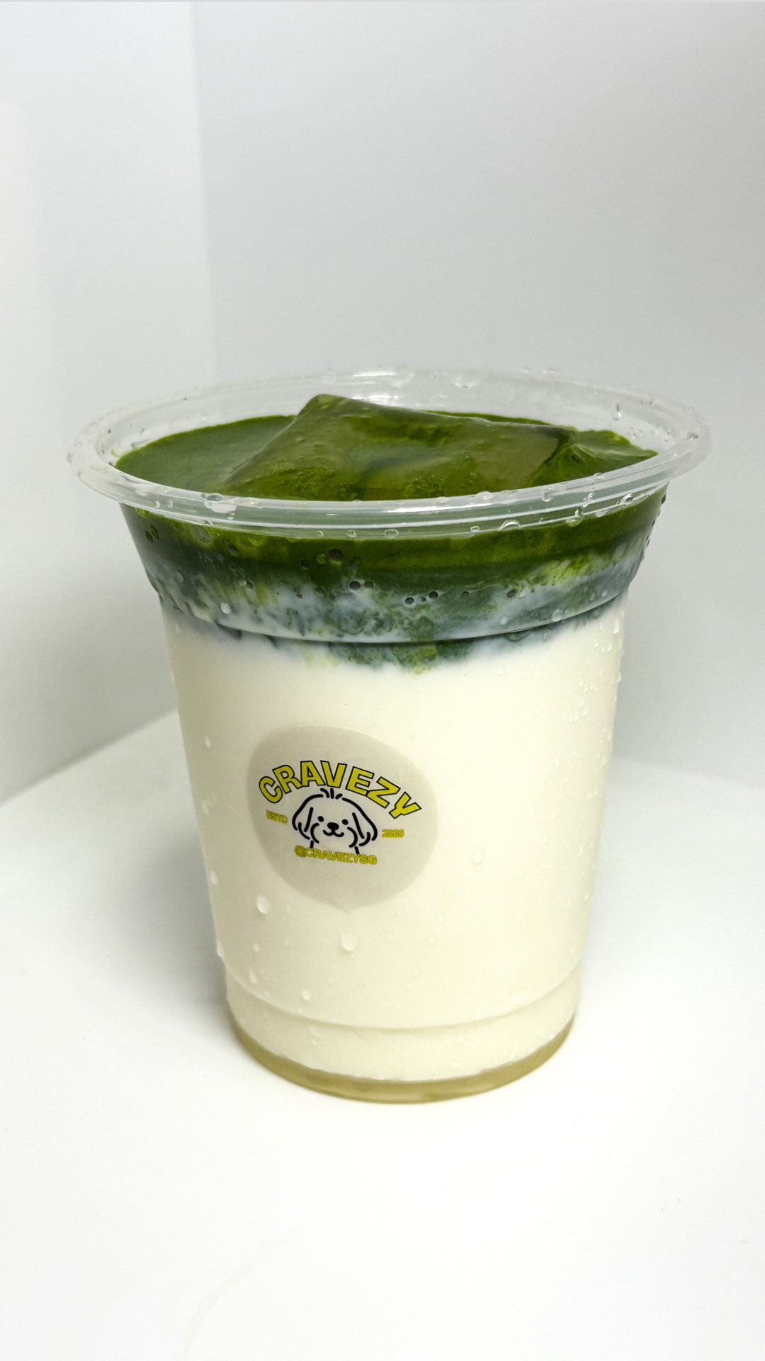 iced matcha latte