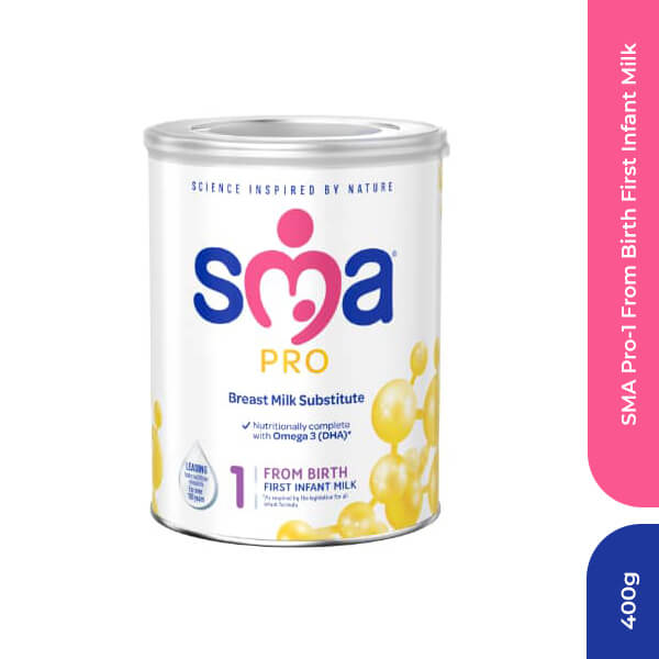 SMA Pro-1 (From Birth) First Infant Milk, 400g_0