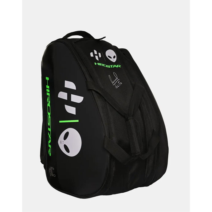 HIROSTAR Alien Padel BAG by Tolito Aguirre, Black