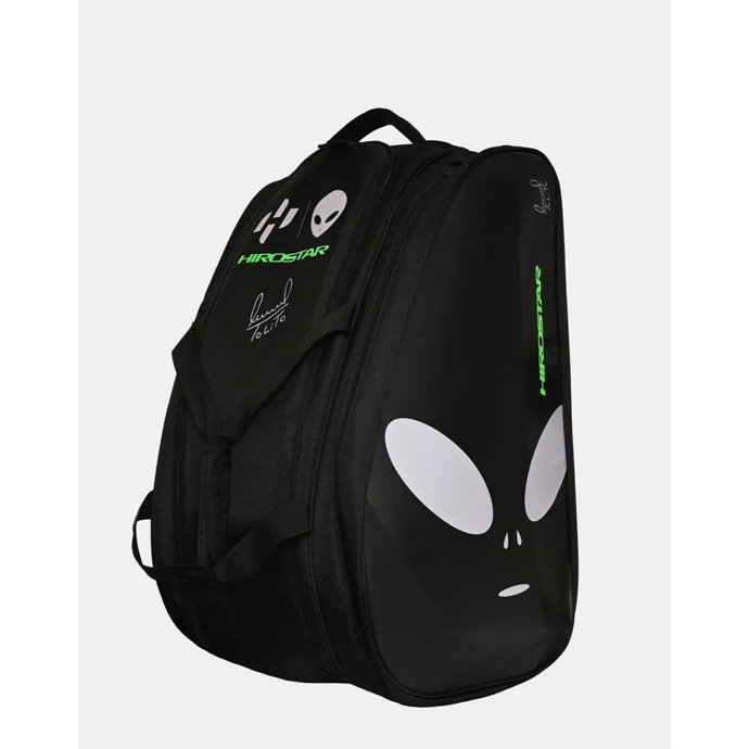 HIROSTAR Alien Padel BAG by Tolito Aguirre, Black_1