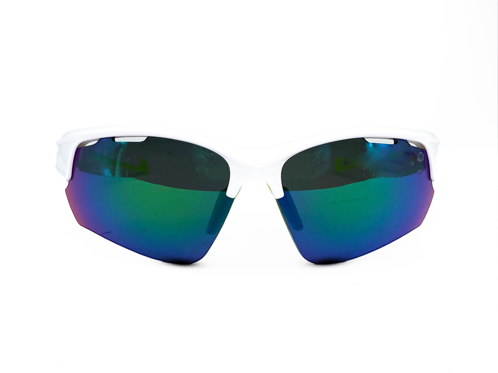 Addictive Pearl C2 Shiny White PC Polarized Green Revo