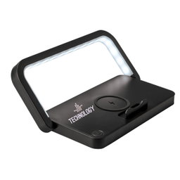 Desktop Wireless Charger & Lamp - Black