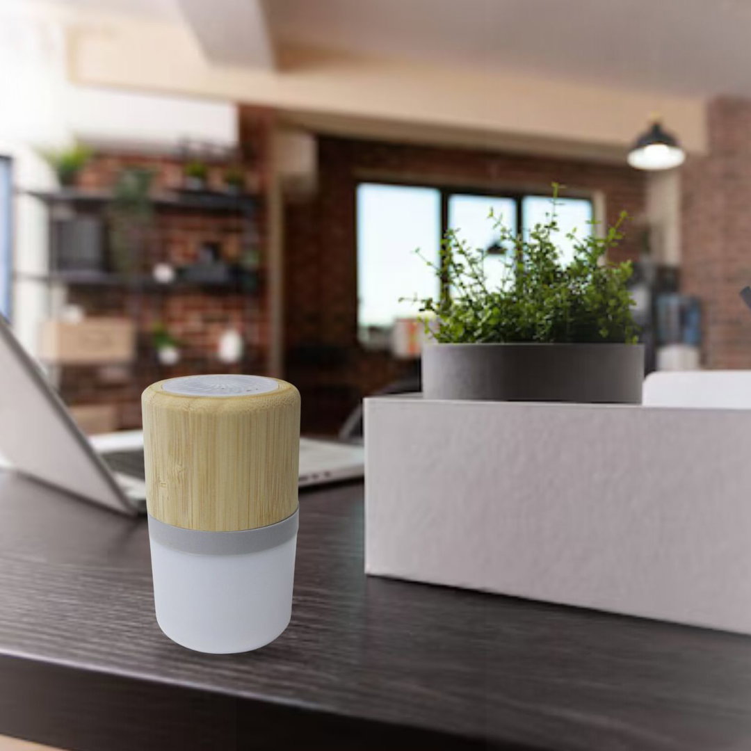 Lemins Bamboo Bluetooth Speaker -Natural