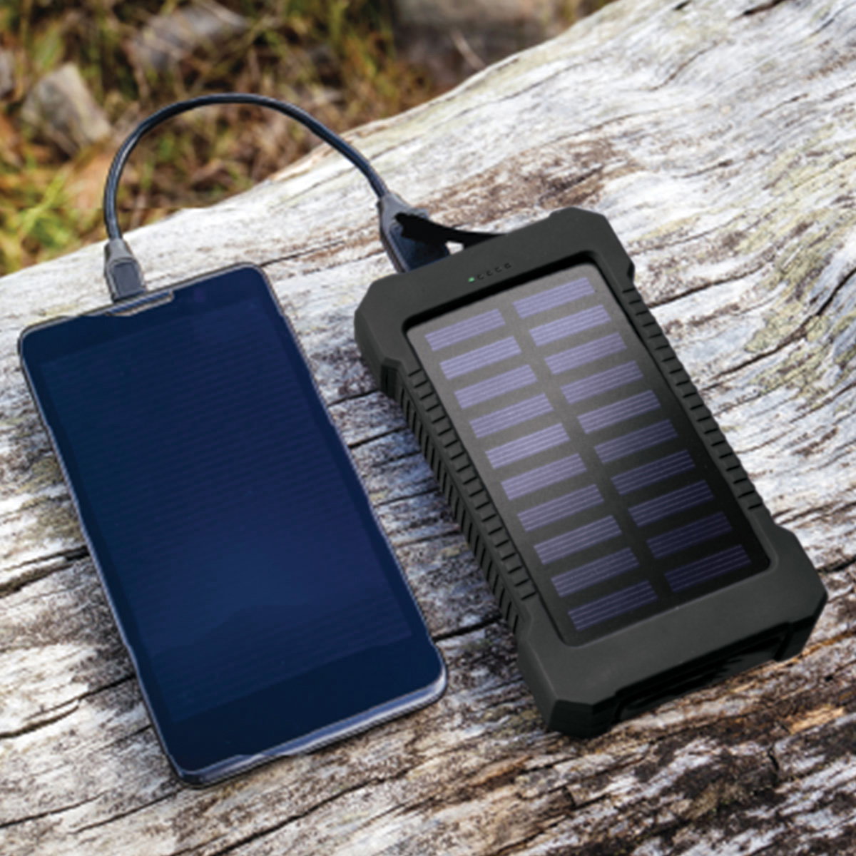Taiky Solar 8000mAh Powerbank - Black_0