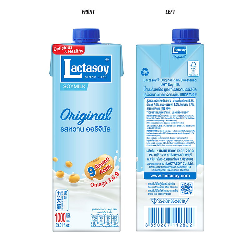 Lactasoy Original - 1000ml_0