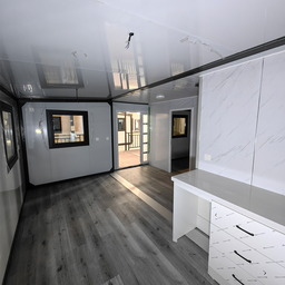 🏠 4-Room Modular Prefab House – Smart, Mobile & Eco-Friendly
