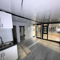 🏠 4-Room Modular Prefab House – Smart, Mobile & Eco-Friendly