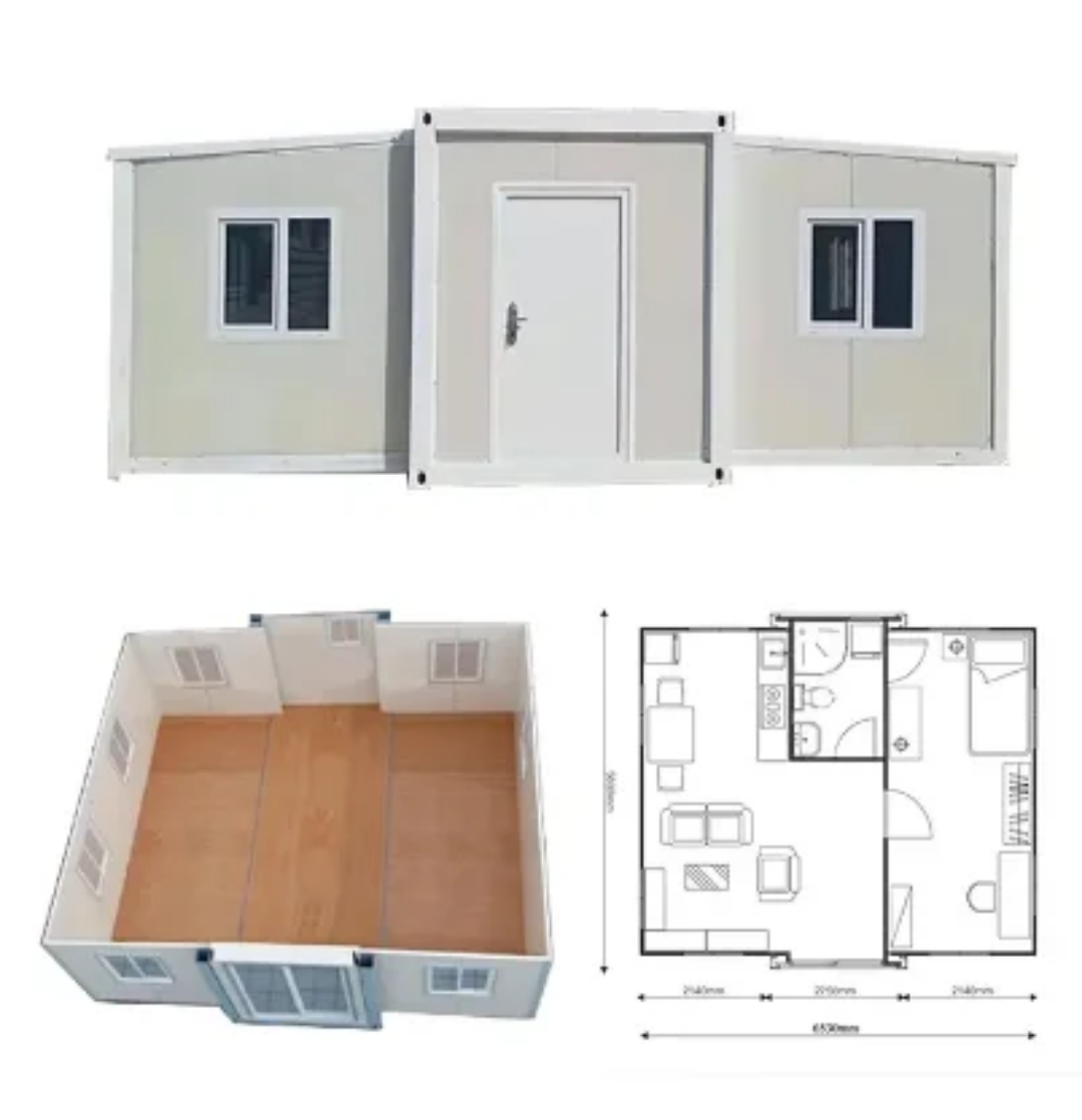 🏠 Modular 4-Room Prefab House – Durable & Fully Equipped_7