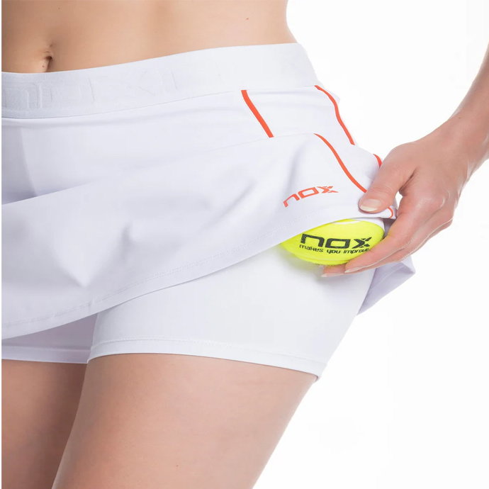 NOX Women's Skirt Team White_3