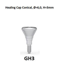 Healing Cap Regular Ø3.45 , Ø3.75 , Ø4.1 , Ø4.8 
