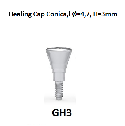 Healing Cap Regular Ø3.45 , Ø3.75 , Ø4.1 , Ø4.8 _3