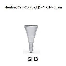 Healing Cap Regular Ø3.45 , Ø3.75 , Ø4.1 , Ø4.8 