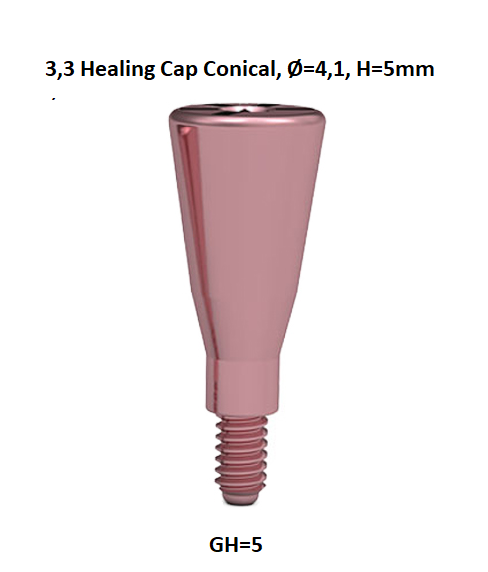 Healing Cap Narrow Ø3.3_4