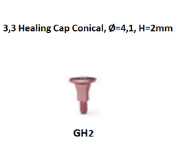 Healing Cap Narrow Ø3.3