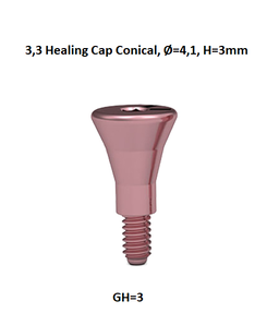 Healing Cap Narrow Ø3.3