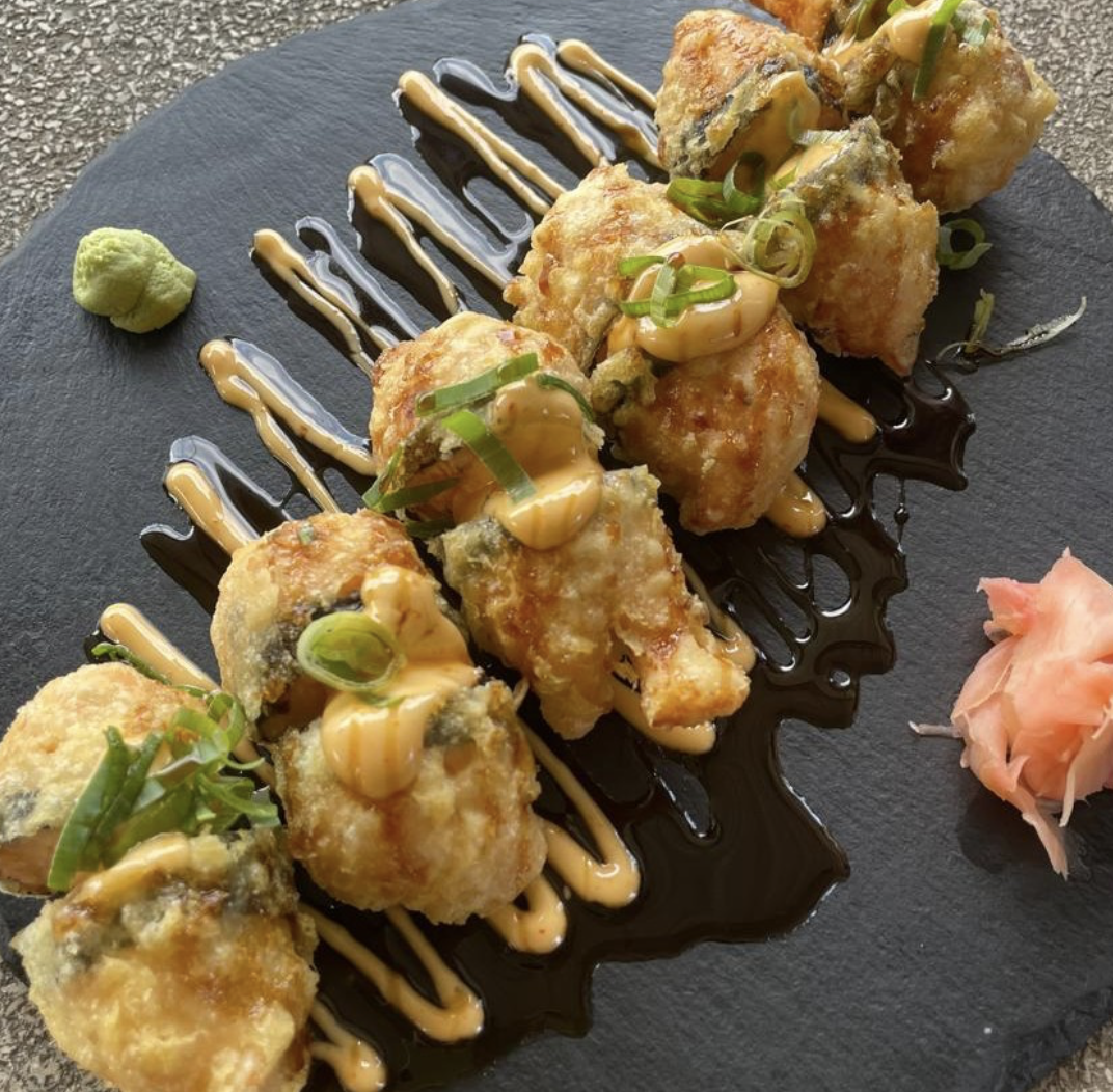 Salmón Fly Bites: Rollo Tempura  (Salmon Fly Bites: Tempura Roll)_0