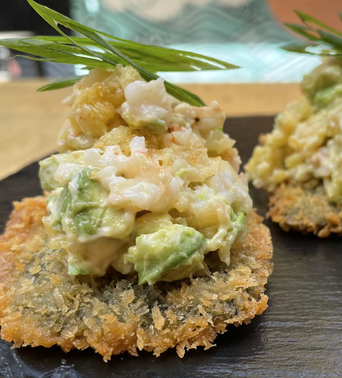 Camarón (Shrimp) Sushi Toast